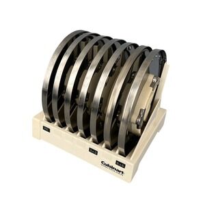 Cuisinart DLC-7 Food Processor Disc Holder Set with 7 Blades DLC-032 to DLC-041